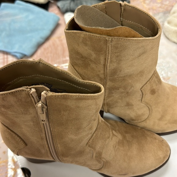 Sonoma Goods For Life Cabeza women's western ankle boots - Picture 2 of 7